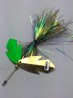 Slater's Green/Silver/Green Original Jig Size 6 - High Quality Gold Fishing  Hook